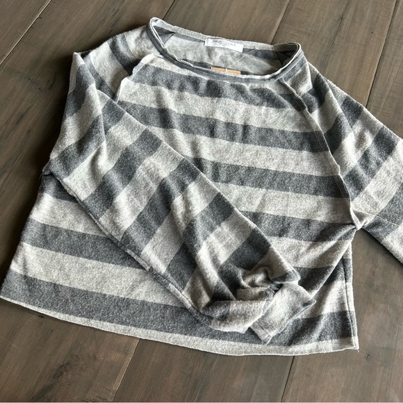 Urban Outfitters Project Social T Striped Crewneck - Picture 2 of 3
